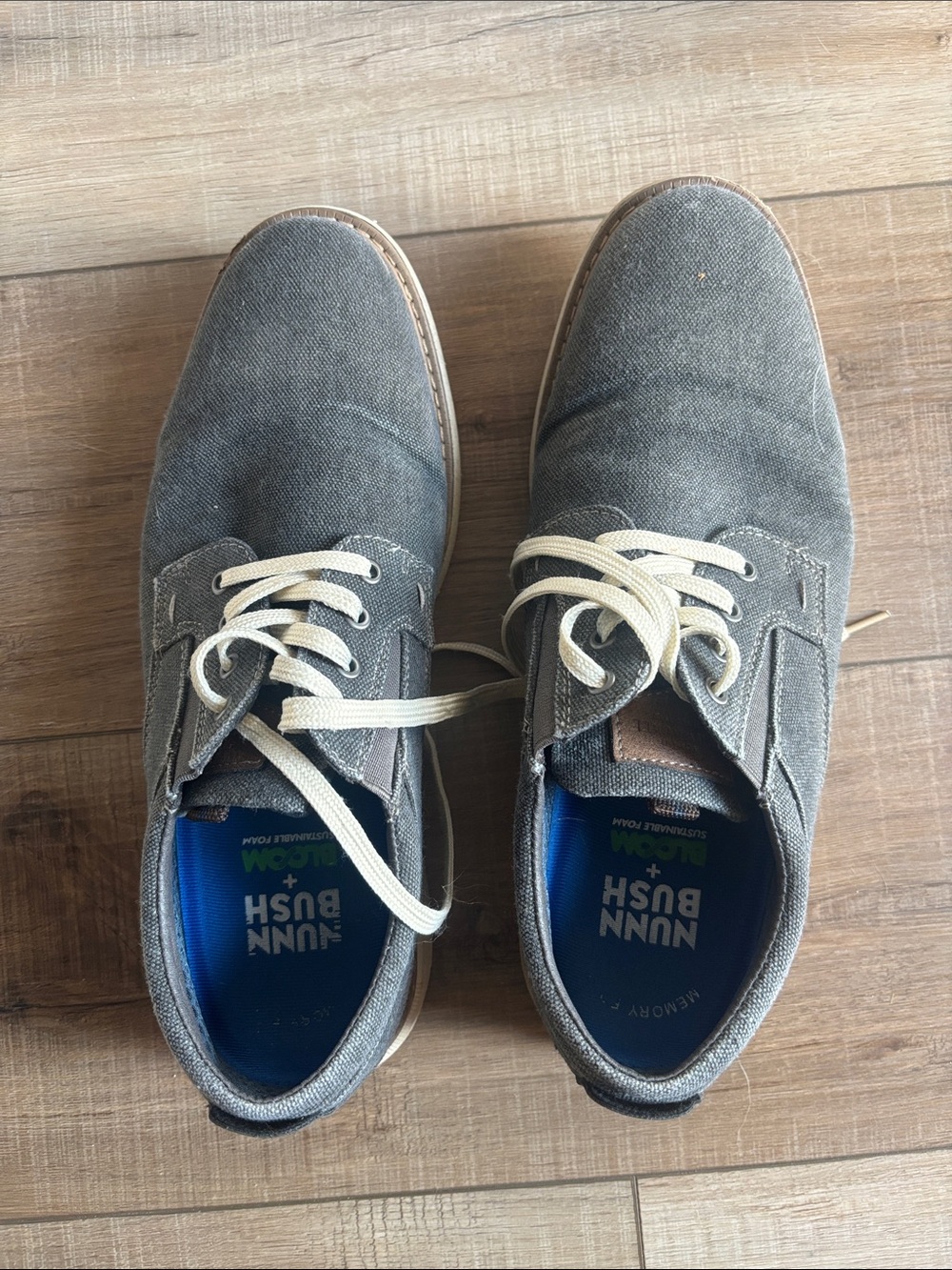 Casual Men's denim Canvas Lace-Up Shoes